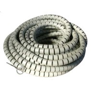 Guaina Raccoglicavi diametro 25 mm a spirale m. 1 Grigio - MANHATTAN - ISWT-CAN2