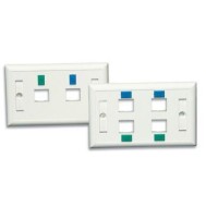 Placca porta frutti 4 posti mod. 503 - OEM - IWP-MD FPL-4