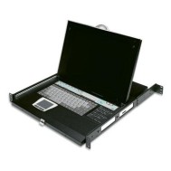 Master switch con tastiera e monitor LCD 16 porte - INTELLINET - IDATA IVIEW-ACS16