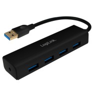 Hub USB3.0 4 Porte Nero - LOGILINK - IUSB3-HUB4B15