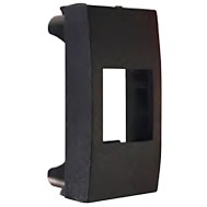 Adattatore Frutti RJ45 per serie ABB Mylos Nero - INTELLINET - IWP-MD ADAPT/ABBMYBK