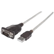 Convertitore Adattatore Manhattan da USB a Seriale chipset FTDI - MANHATTAN - IDATA USB-SER-2F