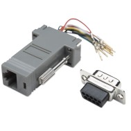 Adattatore Modulare DB 9p. M / RJ45 8 fili - MANHATTAN - IMA 271