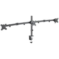 Supporto da Scrivania per 3 Monitor 13-27" con Morsetto - MANHATTAN - ICA-LCD 461-T
