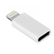 Mini Adattatore Ricarica Sincronizzazione USB-C™ a Lightning® Bianco - SBOX - ICSB-ADIPH-C