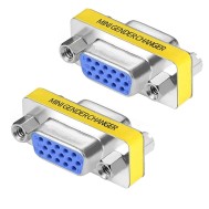 Mini Gender Changer VGA DB 15 poli HD F/F - MANHATTAN - IADAP 735-15HD
