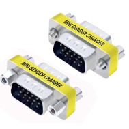 Mini Gender Changer VGA DB 15 poli HD M/M - MANHATTAN - IADAP 734-15HD