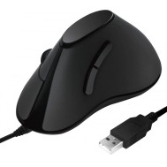 Mouse Verticale Ottico Ergonomico USB 1000dpi Nero - LOGILINK - IM 158-U-VER