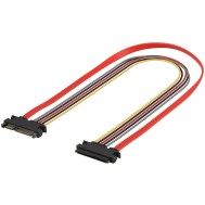 Cavo Prolunga SATA per Alimentazione e Dati 0,5 m - GOOBAY - ICOC SATA-EX050