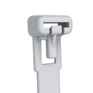 Fascette Fermacavi Riutilizzabili 150x7,6mm in Nylon 100pz Bianco - TECHLY - ISWT-876150