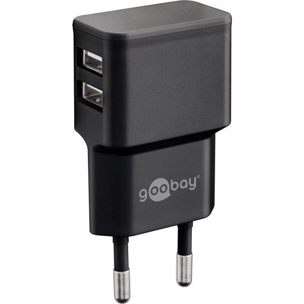 Caricatore Muro PNY 3 Porte USB + 1 Type-C - Ricarica Rapida 60W Per Smartphone, Tablet E Laptop - Bianco