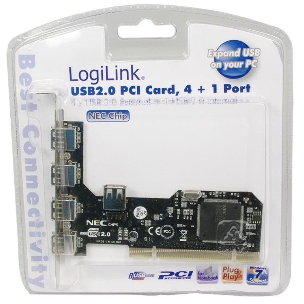 Scheda Pci Con 7 Porte USB 2.0 Ad Alta Velocità - Foto 8