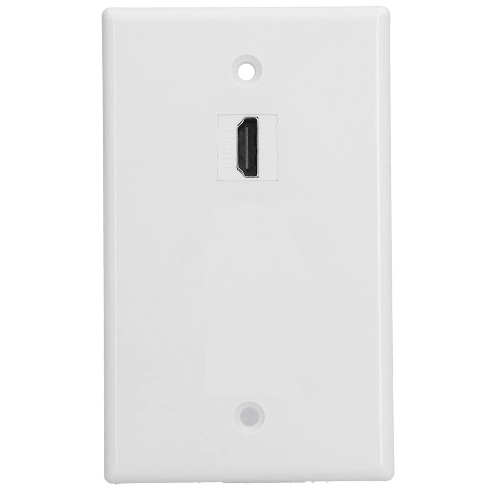 R Piastra Muro Per Altoparlanti - Doppio Banana Jack Placcati Oro, Colore Bianco, Per Cablaggi Audio Altoparlante IPhone X - Foto 7