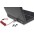 Cavo di sicurezza spiralato a combinazione 0.9mt - MANHATTAN - IQ-LOK-02-K-0