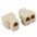 Accoppiatore telefonico 2 x 6P4C F a 6P4C F - INTELLINET - IWP-ADAP-0314-0