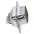 Connettore D-SUB HD 15 Poli Maschio VGA a Saldare - TECHLY NP - IDSUB-HD 15-P-S-3