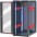 Armadio Server Rack 19" 600x1000 20 Unita' Nero Grigliato serie IdealNET - INTELLINET - I-CASE SVR-I206BKV-1