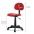 Sedia per Ufficio Colore Rosso - TECHLY - ICA-CT CD102RE-2