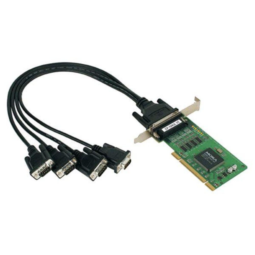 Scheda seriale PCI 4 porte DB9, CP-104UL - MOXA - ICC IO-164-M-1
