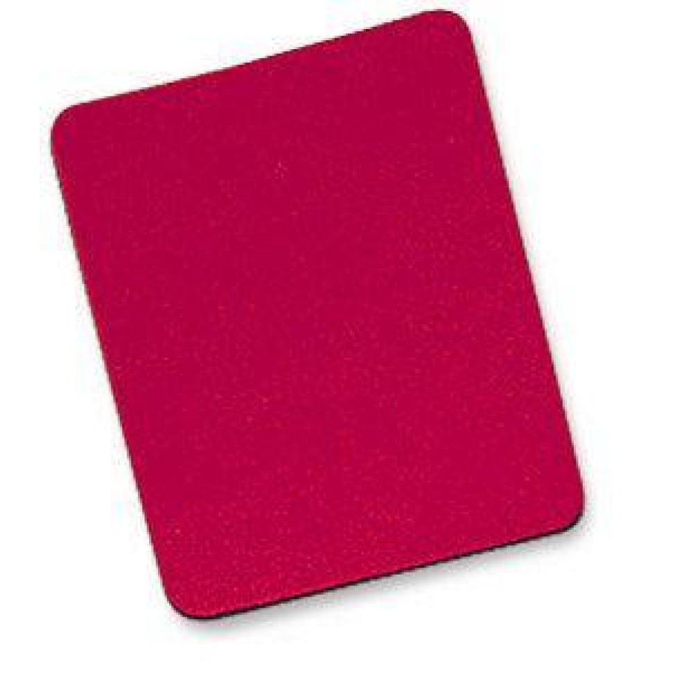Tappetino per Mouse, 6 mm, Bulk, 25x22 cm, Rosso - MANHATTAN - ICA-MP 10-RED-1
