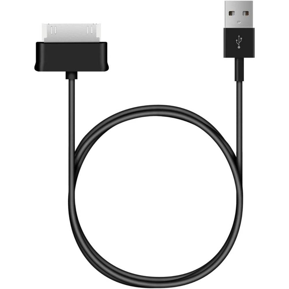 Cavo USB per Samsung sm-t515 Galaxy Tab a 10.1 LTE cavo di ricarica 3a Bianco 