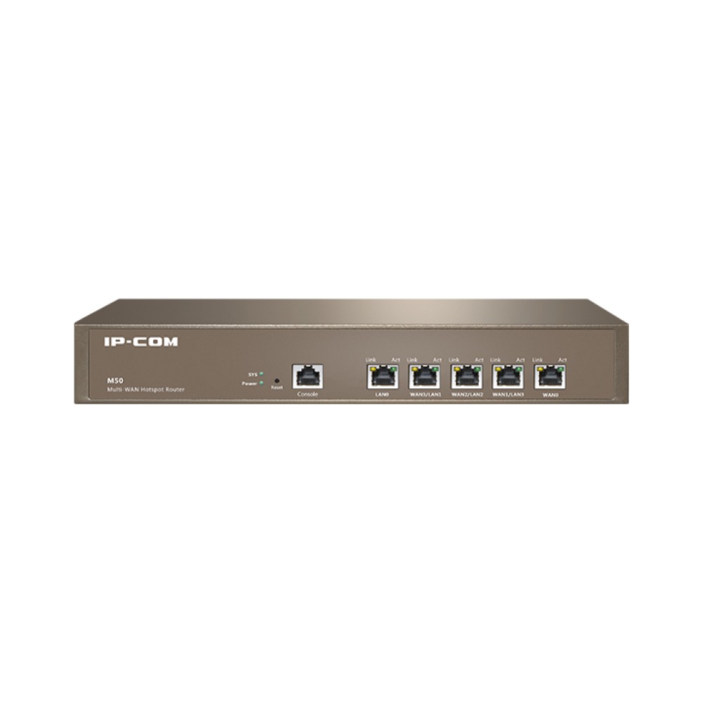 Router Hotspot Multi-Wan 5 porte M50 - IP-COM - ICIP-M50-1
