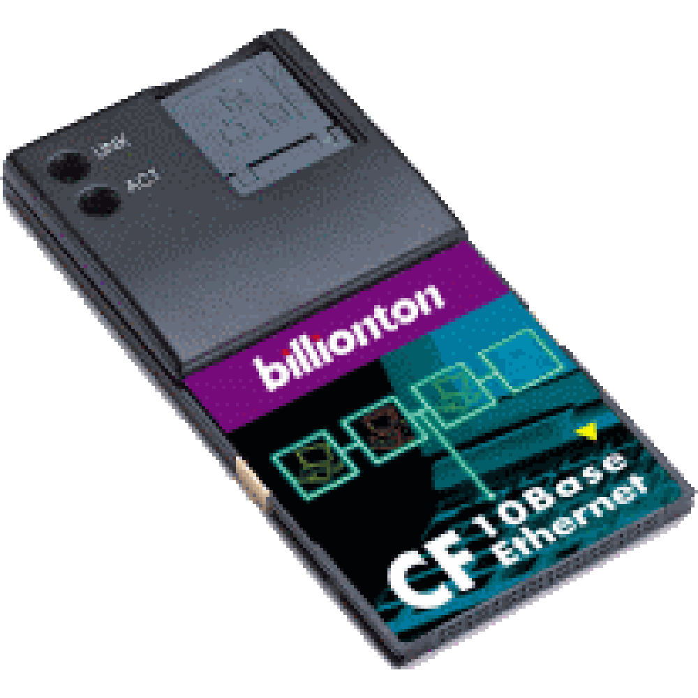 Compact flash card a scheda di rete 10/100 Mbps - OEM - I-CARD LAN-10