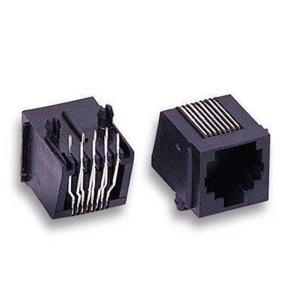 Plug per Circuiti Stampati (PCB) Plug 8 poli PCB - INTELLINET - IWP-8P8C-JP