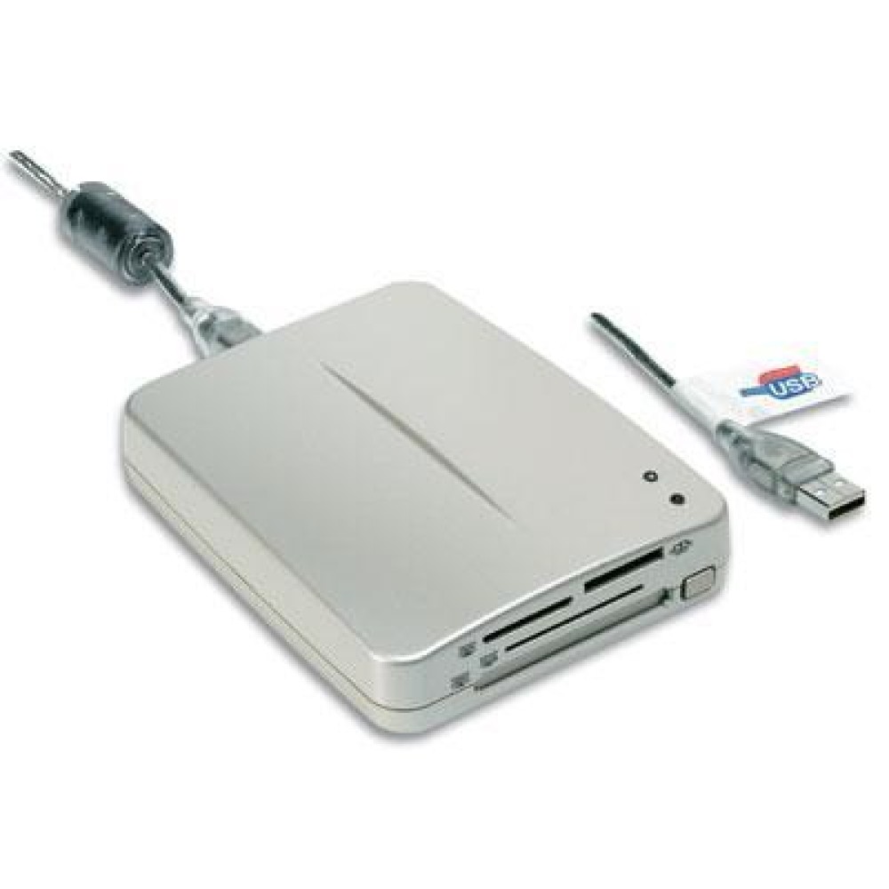 Lettore ATA/SD/SM/MS USB 2.0 - OEM - IDATA UIA-2-1 Lettore ATA/SD/SM/MS USB 2.0 - OEM - IDATA UIA-2-1