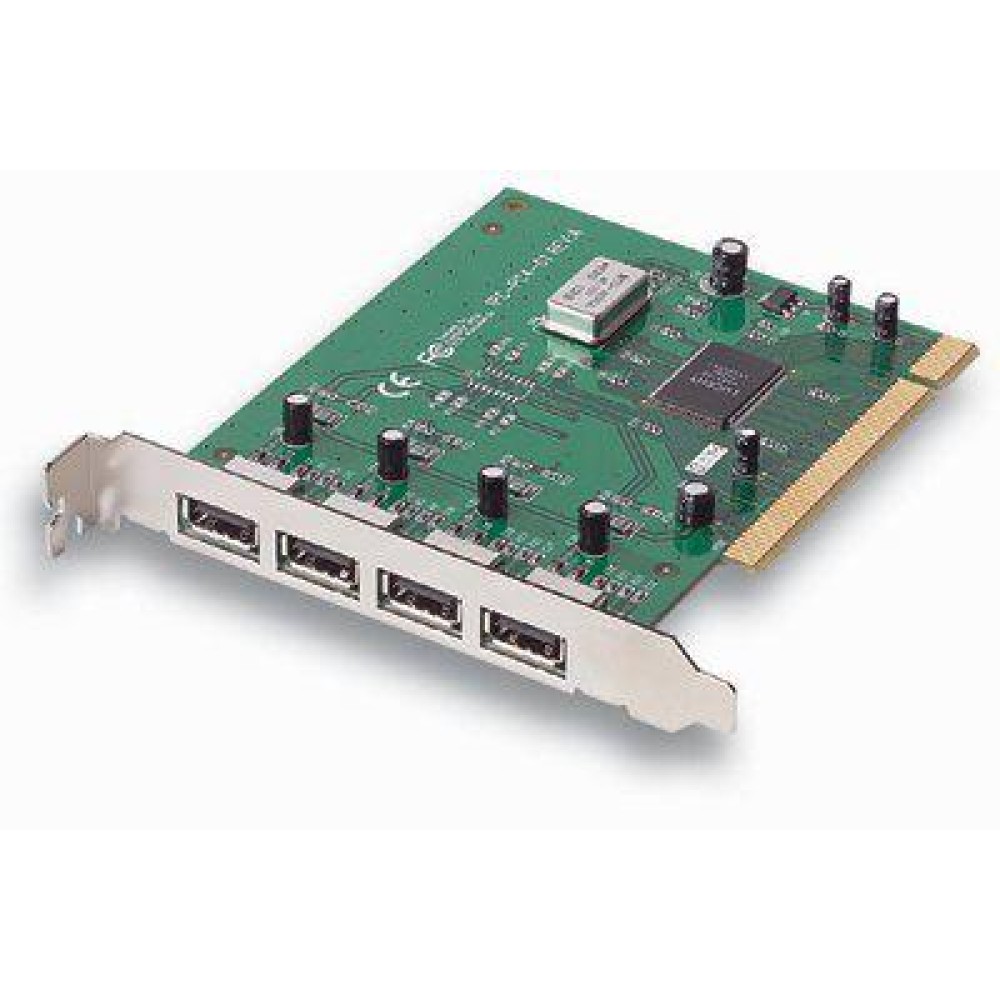 Scheda PCI USB 4 porte v.1 - MANHATTAN - ICC USB 11-4P-1