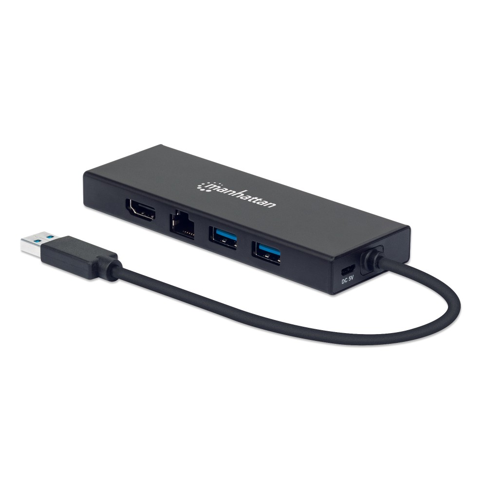 Adattatore SuperSpeed USB Multiporta Doppio Monitor - MANHATTAN - IADAP USB31-PD846