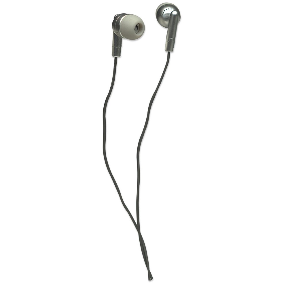 Auricolari Stereo in-ear Silver - MANHATTAN - SB-HP 2108-1