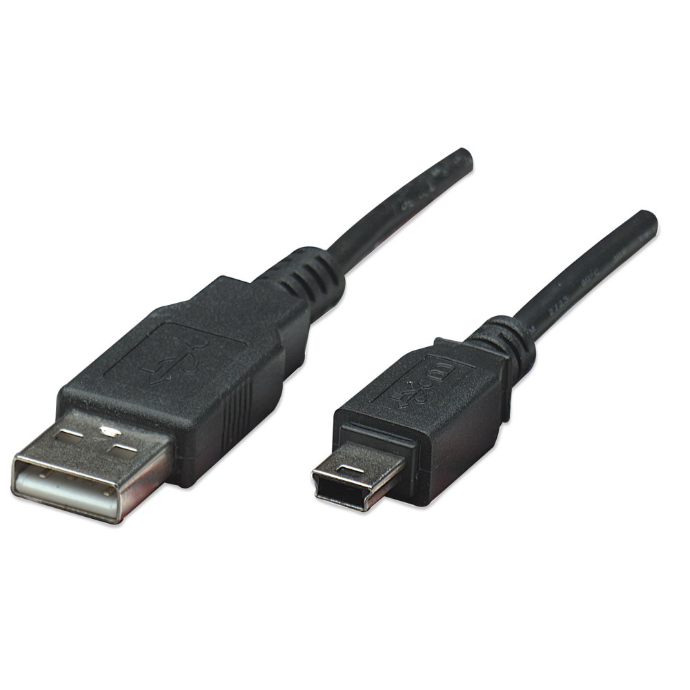 1m Cavo USB 2.0 A maschio a mini spina #e051 