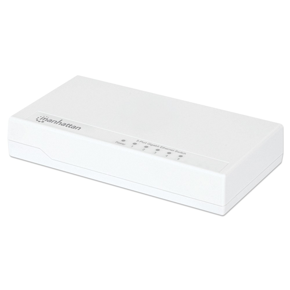 Ethernet Switch Gigabit 5 porte Desktop - MANHATTAN - I-SWHUB GB-050P