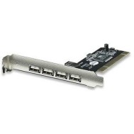 Scheda PCI 4+1 porte USB 2.0 - MANHATTAN - ICC IO-USB-4