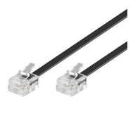 Cavo telefonico RJ11 Modulare 6P4C 3 mt - MANHATTAN - ICOC MD-11-03
