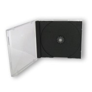 Porta Cd Jewel Case Nero 10,4 mm - MANHATTAN - ICA-CD 001