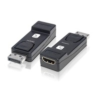 Adattatore Convertitore da DisplayPort DP 1.2 a HDMI 4K 30Hz Nero - TECHLY - IADAP DSP-2124K3