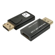 Adattatore Convertitore da DisplayPort DP 1.2 a HDMI 4K 60Hz Nero - TECHLY - IADAP DSP-2124K