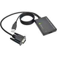Adattatore Convertitore VGA a HDMI con Supporto Audio via USB - TECHLY - IDATA HDMI-VGA3