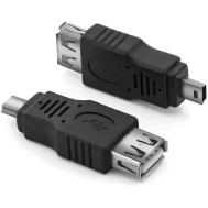Adattatore USB A femmina a Mini B maschio - MANHATTAN - IADAP USB-AF/5M