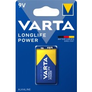 Blister 1 Batteria 9V Longlife Power Alcalina 6LP3146 - VARTA - IBT-KVT-9VLLP1