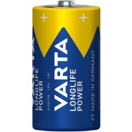 Blister 2 Batterie 1.5V Longlife Power Alcalina C Mezza Torcia  - VARTA - IBT-KVT-CLLP2