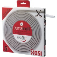 Canalina Autoadesiva Flessibile 5m Bianco - ROSI - ISWT-CAN10-5W