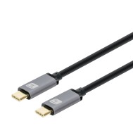 Cavo USB 3.2 Gen 2 USB-C™ M/M E-Mark 1m Nero - TECHLY - ICOC MUSB322-CM-010