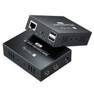 HDMI KVM Extender su Cavo di Rete 1080p@60Hz 150m - TECHLY - IDATA HDMI-KVM3