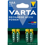 Blister 4 Batterie Ricaricabili Mini Stilo AAA 800 mAh - VARTA - IBT-KVR-LR03-48