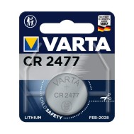 Blister 1 Batteria 3V Litio CR 2477 - VARTA - IBT-KVT2477