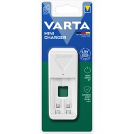 Caricabatterie Mini Charger per 2 Pile Stilo Ministilo AA/AAA - VARTA - IBT-VCMIN2