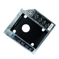 Adattatore SATA HDD Caddy per HDD/SSD da 12,7mm Nero - LOGILINK - ICA-FF 2-127